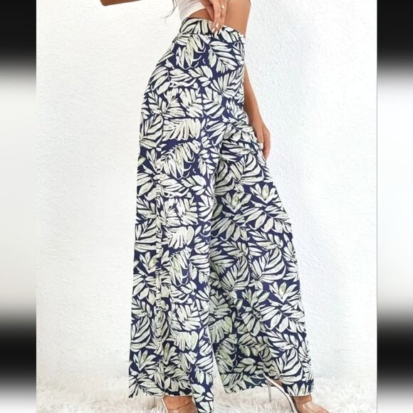 Tropical boho palazzo Pants sx XXL - Picture 5 of 12